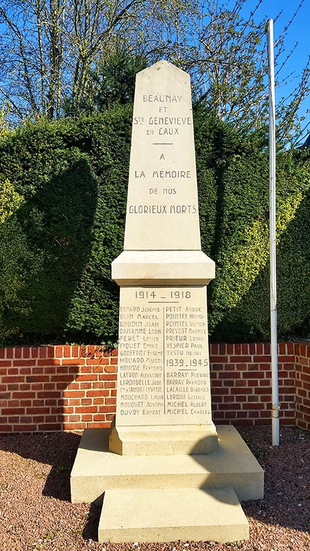 Le monument aux morts